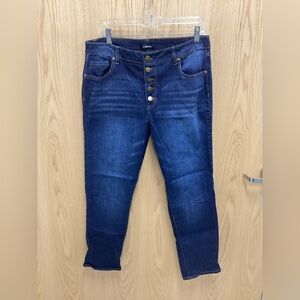 d. jeans High Rise Dark Blue Jeans